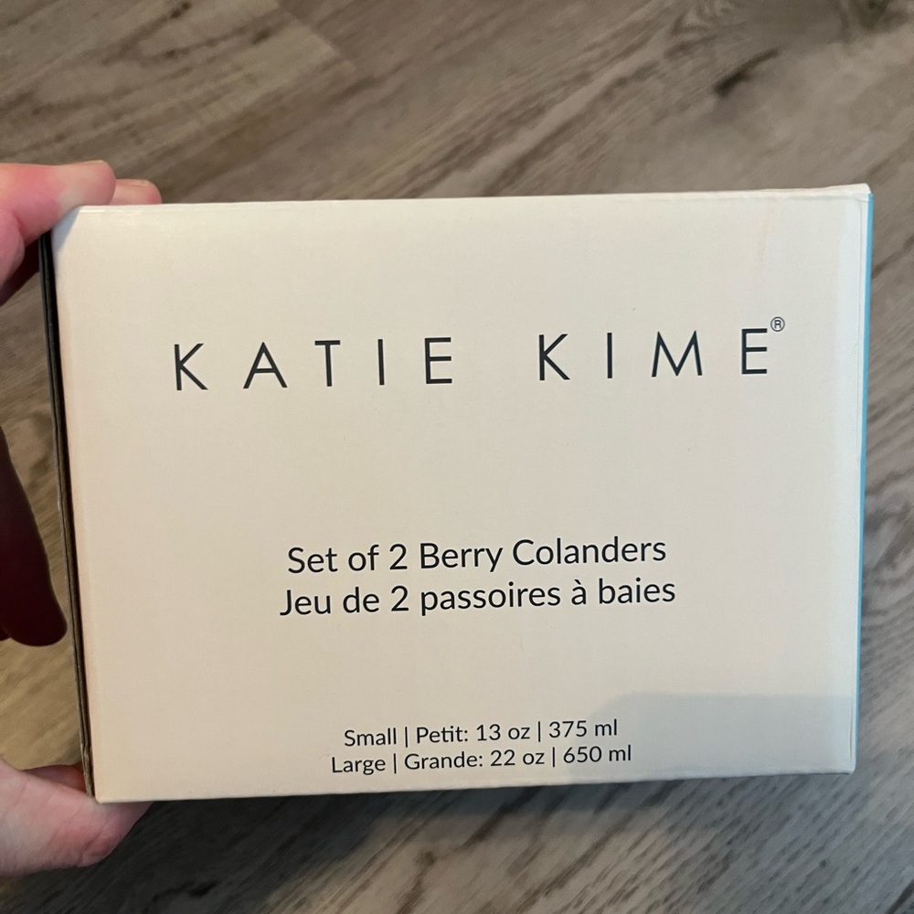 Katie Kime Berry Colanders Set
